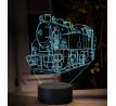 Beling 3D lampa, Parný rušeň 317.1, 16 barevná SXQ43