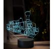 Beling 3D lampa, Parný rušeň 324.3'' Tři áčko, 16 barevná SXQ44