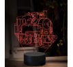 Beling 3D lampa, Parný rušeň 331.0-Uhranka-Maďarka, 16 barevná SXQ45