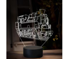 Beling 3D lampa, Parný rušeň 354.1, 16 barevná SXQ47