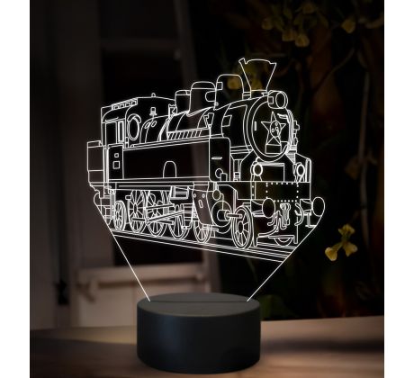 Beling 3D lampa, Parný rušeň 354.1, 16 barevná SXQ47