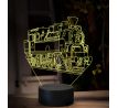 Beling 3D lampa, Parný rušeň 354.1, 16 barevná SXQ47