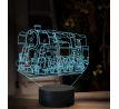 Beling 3D lampa, Parný rušeň 464.2 Rosnička, 16 barevná SXQ49