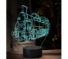Beling 3D lampa, Parný rušeň 524.1, 16 barevná SXQ53