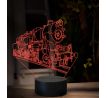 Beling 3D lampa, Parný rušeň 555.0, 16 barevná SXQ54