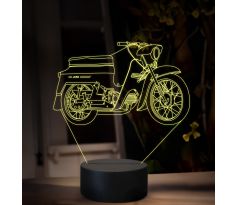 Beling 3D lampa, Jawa 50 typ 20, 16 barevná ZZ73