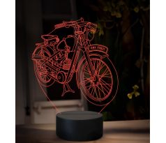 Beling 3D lampa, JAWA 100 Robot, 16 barevná ZZ77