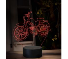 Beling 3D lampa, Jawa Stadion 1955, 16 barevná ZZ91