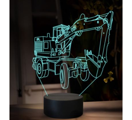 Beling 3D lampa, DH 112, 16 barevná, BA06
