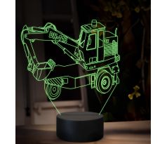 Beling 3D lampa, DH 113, 16 barevná, BA07