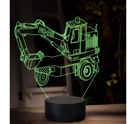 Beling 3D lampa, DH 113, 16 barevná, BA07