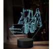 Beling 3D lampa, DH 113 JCB 3CX, 16 barevná, BA08