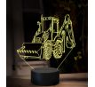 Beling 3D lampa, DH 113 JCB 3CX, 16 barevná, BA08