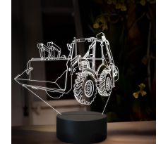 Beling 3D lampa, JCB 4CX, 16 barevná, BA09