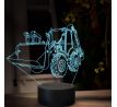 Beling 3D lampa, JCB 4CX, 16 barevná, BA09