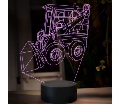 Beling 3D lampa, Unc 060, 16 barevná, BA13