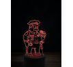 Beling 3D lampa, Clancy Wiggum, 16 barevná, SP05