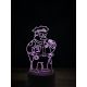 Beling 3D lampa, Clancy Wiggum, 16 barevná, SP05