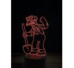 Beling 3D lampa, Groundskeeper Willie, 16 barevná, SP06