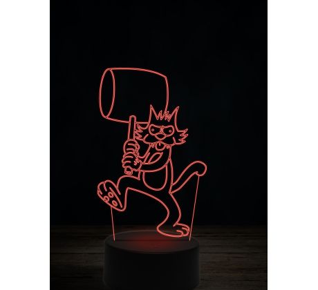 Beling 3D lampa, Itchy, 16 barevná, SP08