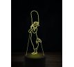 Beling 3D lampa, Marge Simpsons, 16 barevná, SP11