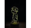 Beling 3D lampa, Milhouse, 16 barevná, SP13