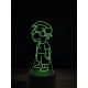 Beling 3D lampa, Milhouse, 16 barevná, SP13