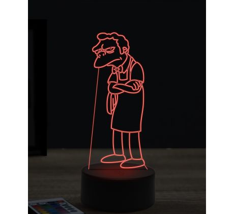 Beling 3D lampa, Moe Szylak, 16 barevná, SP14