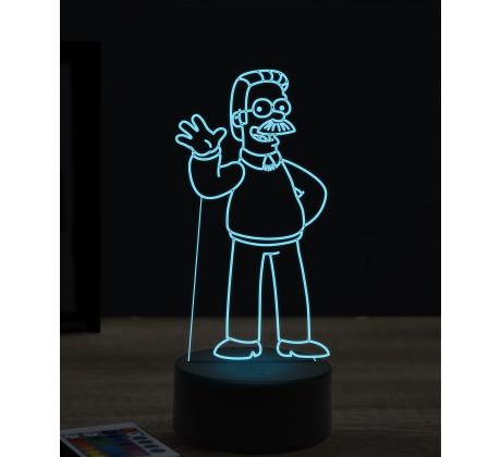 Beling 3D lampa, Ned Flenders, 16 barevná, SP16
