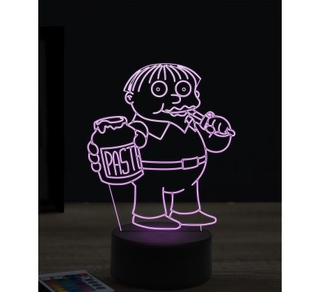 Beling 3D lampa, Ralph Wiggum, 16 barevná, SP18