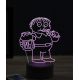 Beling 3D lampa, Ralph Wiggum, 16 barevná, SP18