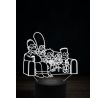 Beling 3D lampa, Rodina Simpson, 16 barevná, SP19