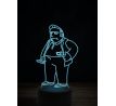 Beling 3D lampa, Tlustý Tony, 16 barevná, SP22