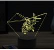 Beling 3D lampa, 330 Puma helicopter, 16 barevná, LV01