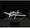 Beling 3D lampa, A6m zero plane, 16 barevná, LV03