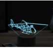 Beling 3D lampa, Aerospatiale Gazelle, 16 barevná, LV04