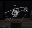 Beling 3D lampa, Agro helicopter, 16 barevná, LV06