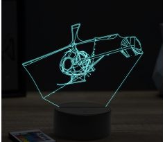 Beling 3D lampa, Agro helicopter, 16 barevná, LV06