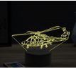 Beling 3D lampa, Agusta Westland AW169 helicopter, 16 barevná, LV08