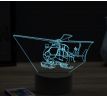 Beling 3D lampa, Airbus ec 145 helicopter, 16 barevná, LV09
