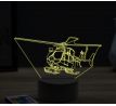 Beling 3D lampa, Airbus ec 145 helicopter, 16 barevná, LV09