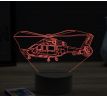 Beling 3D lampa, Airbus H160 helicopter, 16 barevná, LV10