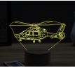 Beling 3D lampa, Airbus H160 helicopter, 16 barevná, LV10