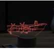 Beling 3D lampa, Aircraft Nord 262, 16 barevná, LV11