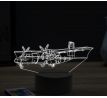Beling 3D lampa, Aircraft Nord 262, 16 barevná, LV11