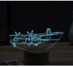 Beling 3D lampa, Aircraft Nord 262, 16 barevná, LV11