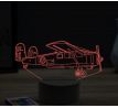 Beling 3D lampa, Airplane Max Holste MH 1521, 16 barevná, LV12
