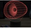Beling 3D lampa, Airplane turbine, 16 barevná, LV13