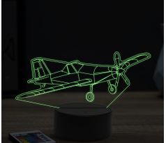 Beling 3D lampa, air tractor at 402b, 16 barevná, LV14