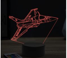 Beling 3D lampa, Armee plane, 16 barevná, LV15